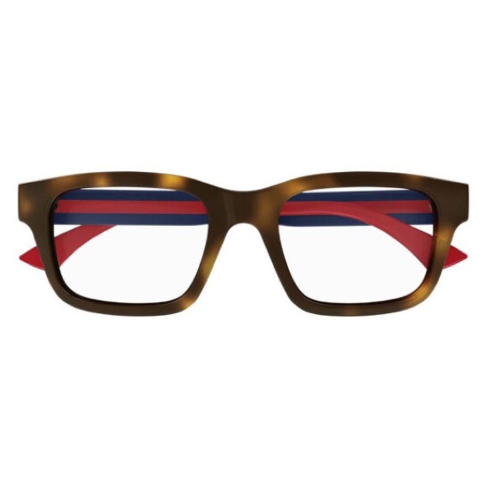 Gucci Brown and Red Glasses